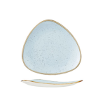 Churchill Duck Egg Blue Triangle Plate 26.5CM - Set Of 12 - 26.5 Cm