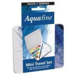 Dr. Aquafine MINI Travel Set 10 Colours - Watercolour Paint Half Pans