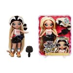 Na Na Na Surprise Teens 11" Fashion Doll Gretchen Stripes Soft Poseable Blonde Hair Cute Animal-inspired Raccoon Hat Outfit & Ac