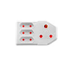 Adaptor 1X16A 3XEURO