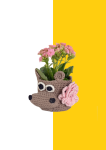 Plant Koozie - Hippo Brown