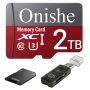 Onishe 2TB Tf Memory Card CLASS10 U3 Sd Card