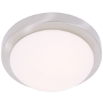 Satin Chrome With White Glass CF1550 Small