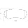 Kbc Brake Pads Front For Nissan - Spares Direct