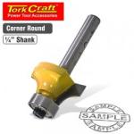 Tork Craft Router Bit Corner Round 1 4'