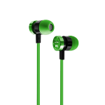 M&m Flat Cord Earphones Green