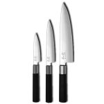 Se Kai Wasabi Black 3PC Knife Set KAI-675-300