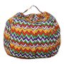 Multi-purpose Large Capacity Kids Plush Toy Storage Bag - Multi-colored