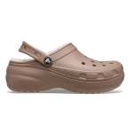 Classic Platform Lined Clog Womens - Latte W11