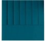 Panel Velvet Headboard Teal King Bed Frame Furniture Accessories Foam