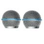 2PCS Microphone Grill MIC Grille Replacement MIC Ball Head Mesh For Shure