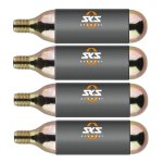 Sks CO2 Gas Cartridge: Threaded For Use With Airgun Bicycle Pump 24G X 4
