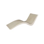 Concrete Pool Lounger - 1600MM X 680MM X 540MM Charcoal Light