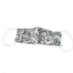 4AKID Tweens Reusable Fabric 3-LAYER Non-medical Mask - Medium Size - Blue pink