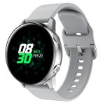 Smart Watch Electroplated Buckle Watch Band For Galaxy Watch Active Grey