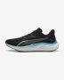 Puma Men's Electrify Nitro 4 Road Running Shoes - Black/mint Melt/blue