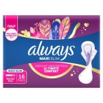 Always Maxi Slim Normal Sanitary Pads 16 Pack