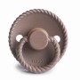 Rope Latex Baby Pacifier - Sepia Size 2