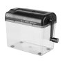 A6 Portable MINI Shredder Manual Paper Documents Cutting Tool Office Home Desktop Stationery Grey