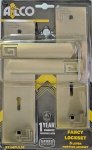 Mortice Lock Fancy Sabs 3L Alco Copper