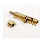 Barrel Bolt Flat Sliding Brass 150MM