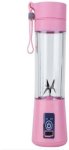 Portable Juicer-blender USB Rechargeable- Pink 1000 W