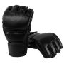 Half Finger Boxing Gloves Pu Leather Adult Training Gloves 1 Pair