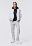 Slim Fit Sweatpants - Light Grey Marl