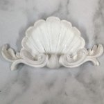 JP582 White Resin Furniture Scalloped White