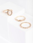 Goldair Gold Classic Engagement Ring Pack - M l