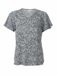 Paris K264 S S Blouse Multi Speckles