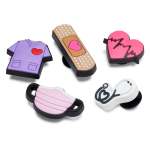 Health Heart 5 Jibbitz Pack Jibbitz