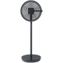 Boden Stark LED Display Stand Fan Black