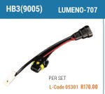 Lumeno HB3 9005 Piggy Back Adaptor For