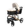 Belecoo PU Leather Travel System White