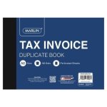 Marlin Duplicate A6 Invoice Books