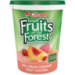 Clover Fruits Of The Forest Fruit Cocktail Full Cream Yoghurt 500G