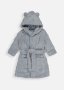 Car Jacquard Fleece Hooded Gown