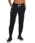 Women's Ua Rival Fleece Crest Joggers - Black / Sm