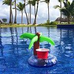 Inflatable Cup Glass Holder Palm Tree Oasis