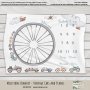 Milestone Blanket – Vintage Cars And Planes