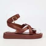 Coconut 7 Flat Sandal - Chocolate - Chocolate 3