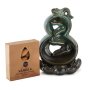 Oco Life Handcrafted Ceramic Infinity Burner With Backflow Incense Cones