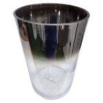 Glass Cylinder Vase Smoke Top 40CM