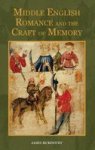 Middle English Romance And The Craft Of Memory Hardcover