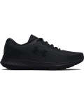 Men's Ua Charged Rogue 3 Running Shoes - Black 7