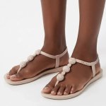 Class Posh Sandal - Beige - 8