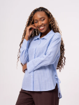 Striped Linen Shirt - XXL Assorted