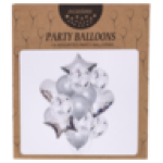 Silver Balloon Bouquet 14 Piece