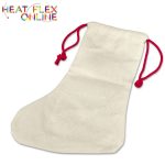 Sublimation Canvas X-mas Sock String-bag